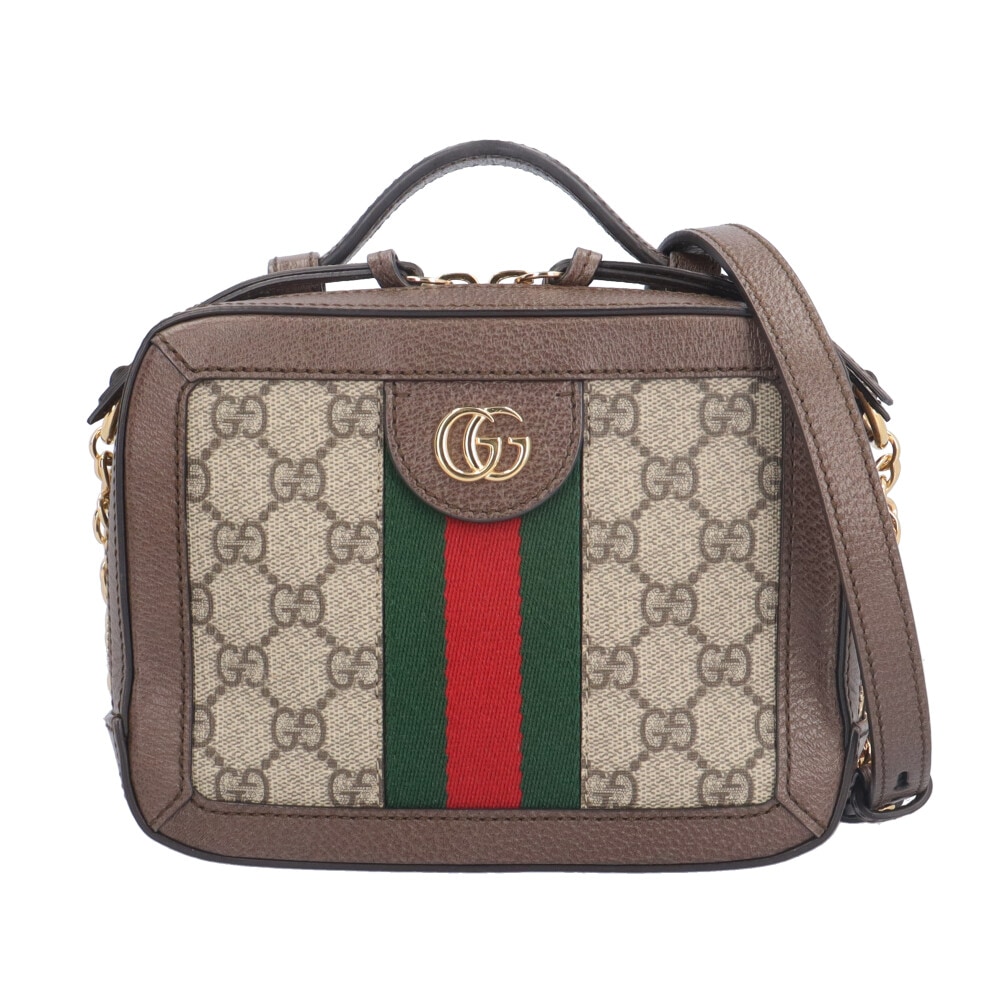 グッチ オフィディア ショルダーバッグ GGスプリームキャンバス 602576 ベージュ GUCCI 中古