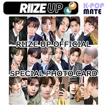 【：推し特別イベント：】【公式】RIIZE [ ランダム贈呈 ] RIIZE UP OFFICIAL MD スペシャルフォトカード / 公式グッズ / 正規品