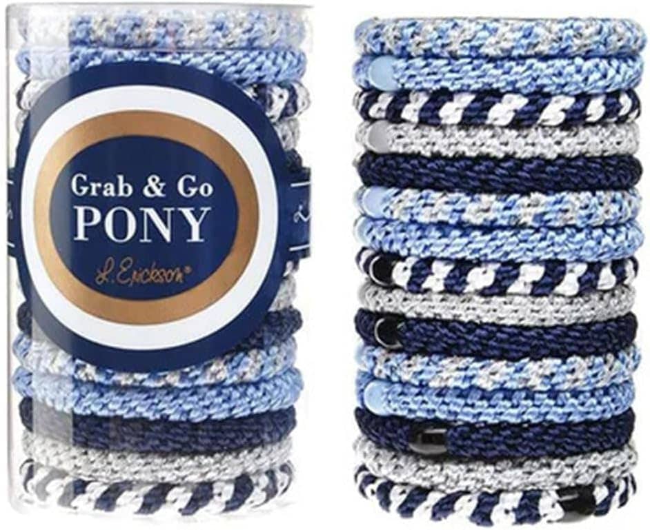 France Luxe ポニーテール チューブ 15P ヘアゴム ヘアアクセサリー レディース おしゃれ 耐久性 伸縮性 結び跡が残りにくい 絡みにくい ゴムリング 髪留め (スパークル)