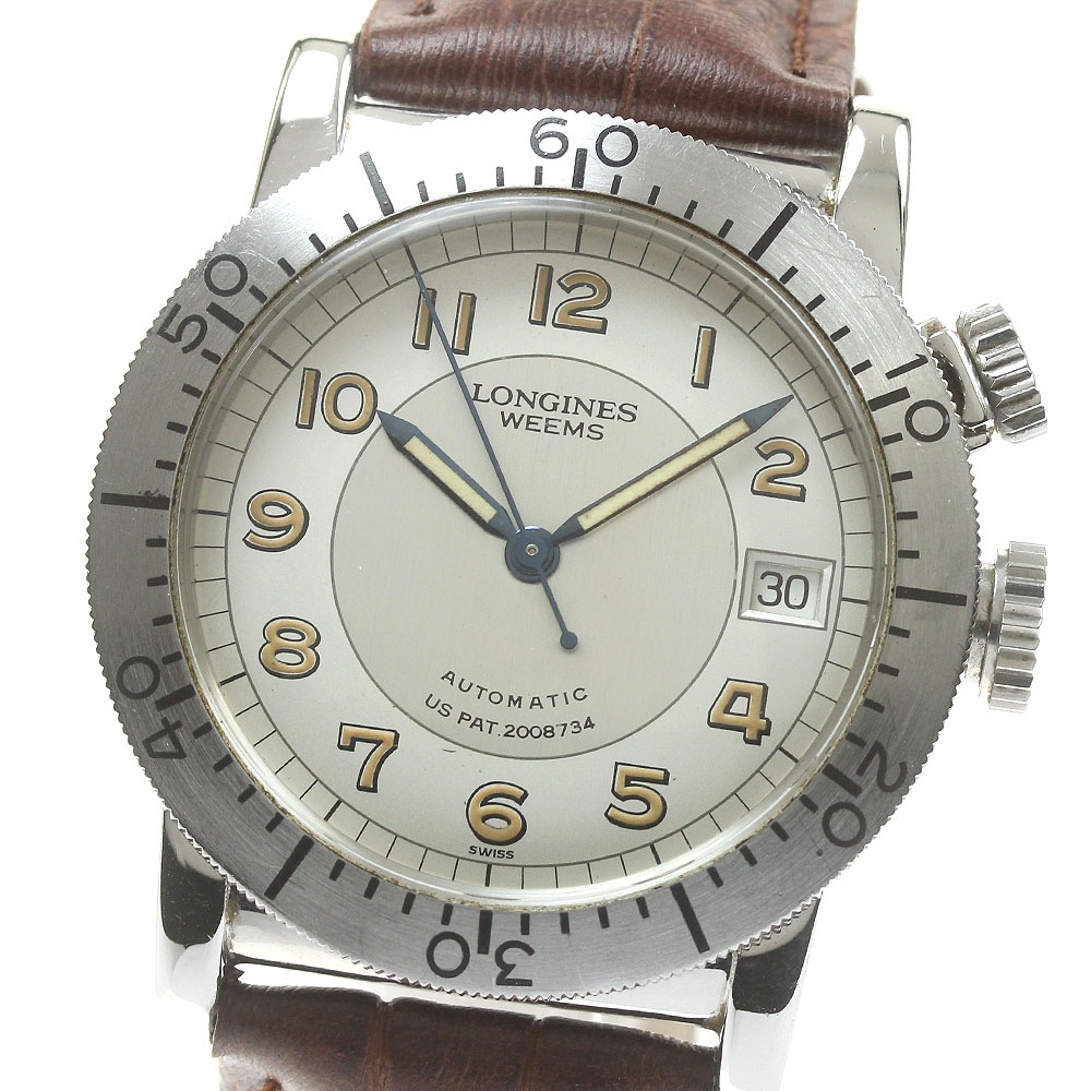 訳あり ロンジン LONGINES L2.608.4 ウィームス 3000本限定 自動巻き メンズ _830591【中古】 133,600円
