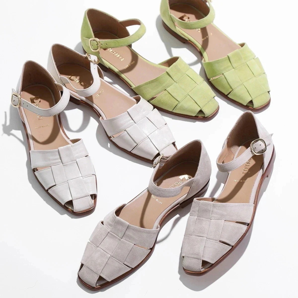 PASCUCCI パスクッチ グルカサンダル 8074 JOY レディース レザー スウェード フラット ストラップ 靴 カラー3色 【mega】 13,273円