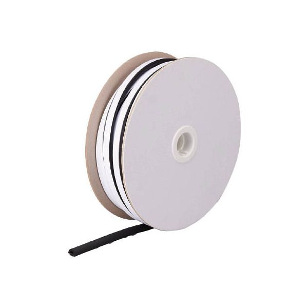 TSDN151025 粘着付D型スポンジ 15mm×10mm×25m メーカー直送