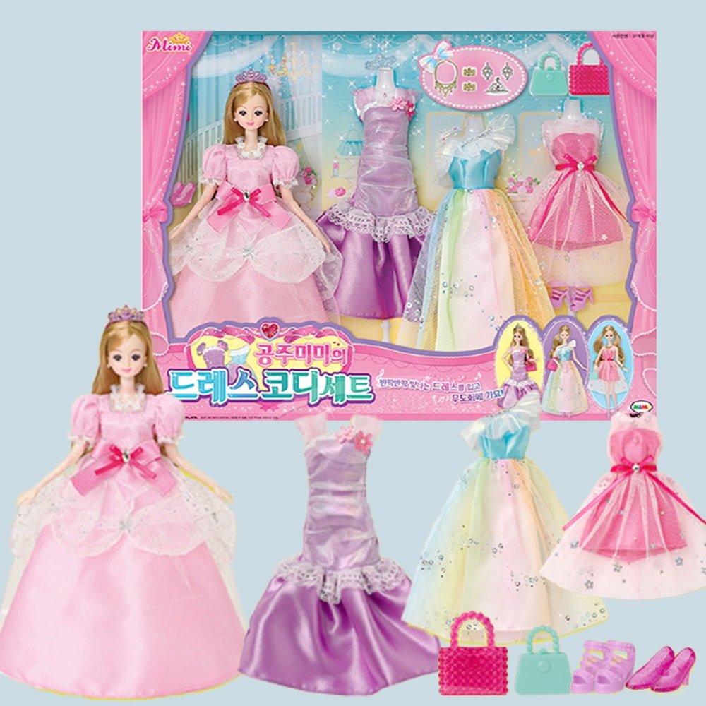 プリンセスミミのドレスコーディネート