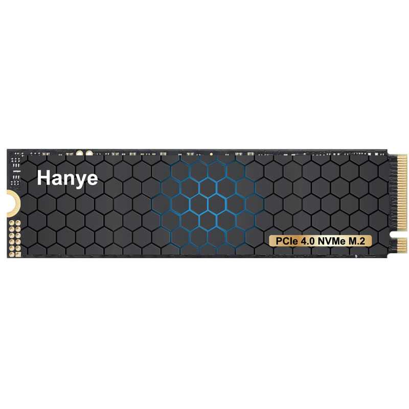 Hanye 1TB NVMe SSD PCIe Gen 4x4 グラフェン放熱シート付 PS5動作確認済み R:7100MB/s W:6100MB/s 5年保証