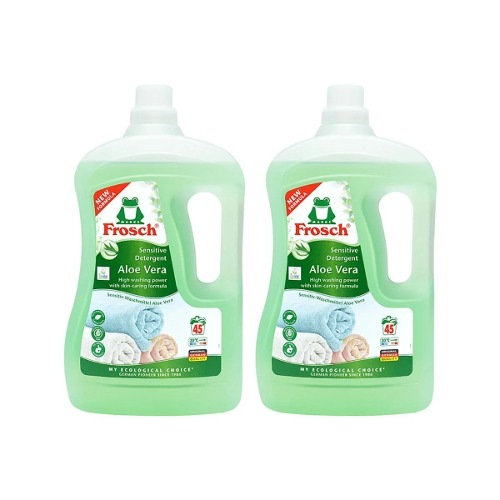プロッシュアロエベラ洗濯洗剤3L x 2きれいな洗濯物強力な洗浄低刺激成分消臭