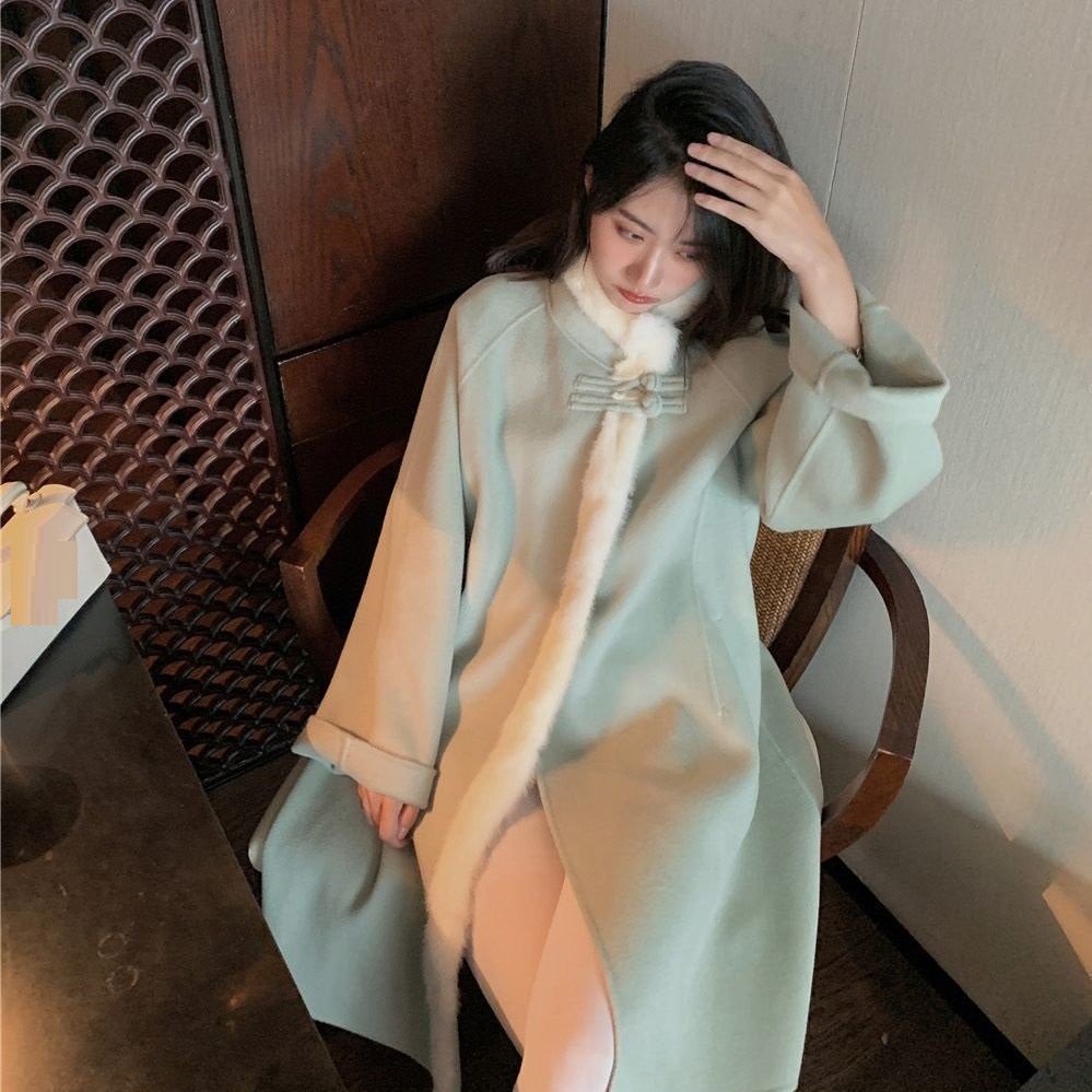 ツイードコートミディアムが流行秋冬の最新型厚手アウター チェスターコート 大人っぽチェスターコート