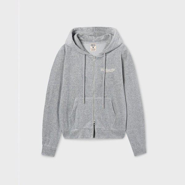 AK盆唐店 Velour Embroidery Hood Zip-up / WHMZ 4,859円