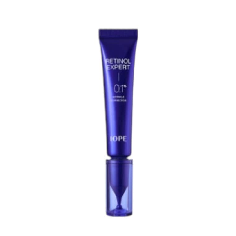 レチノール エキスパート0.1%/クリームはやや黄色で伸びも良いテクスチャー20ml/年齢肌ケア/肌なじみ/保湿/コストパフォーマンス