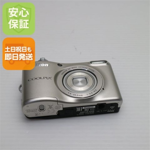 超美品 COOLPIX L30 シルバー デジカメ ニコン 76