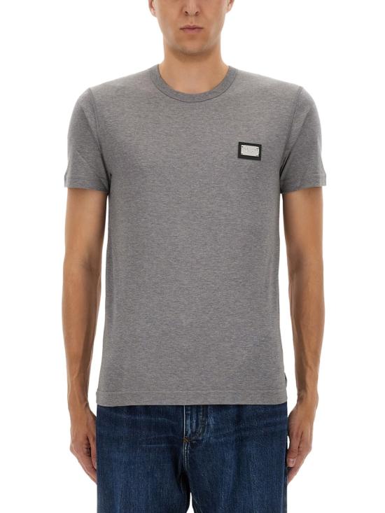 DOLCE & GABBANA Men T-Shirts G8PT1T G7F2IS8291 GREY