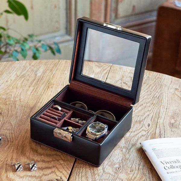 アクセサリーケース 整理用品 小物入れ インテリア雑貨 家具 インテリア イタリア語 メンズアイテム