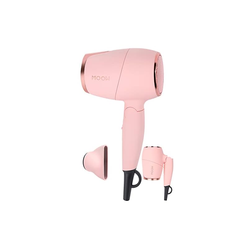 ドライヤー 大風量 速乾 軽量 折り畳み式ヘアドライヤー 人気 ランキング 3段階調整 冷熱風 低騒音 コンパクト フックつき 過熱保護 家庭用/旅行用/ヘアサロン【ピンク】