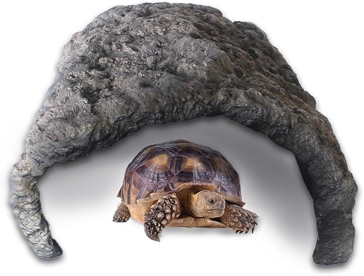 爬虫類 リクガメ シェルター 大型 亀 ロックシェルター 特大 陸亀 カメ 隠れ家 岩(大型シェルター)