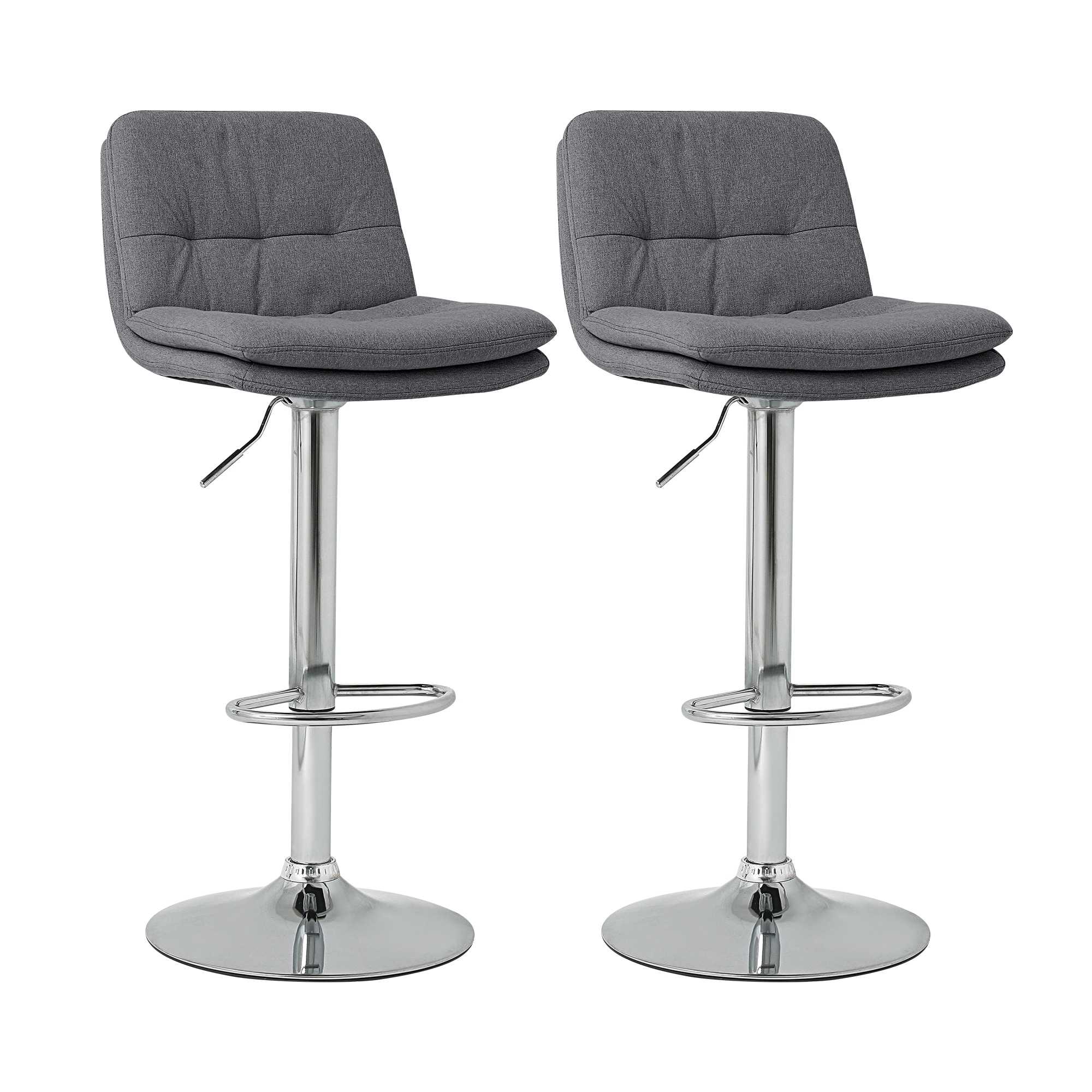 ラテベージュ　カウンターチェア 2脚セット 背もたれ付き 北欧 モダンスタイル バーチェア ハイスツール おしゃれ 回転式 昇降式 カフェ風 イス カウンタースツール