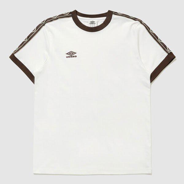NQテープ半袖Tシャツ UR111CRS32 WHITE