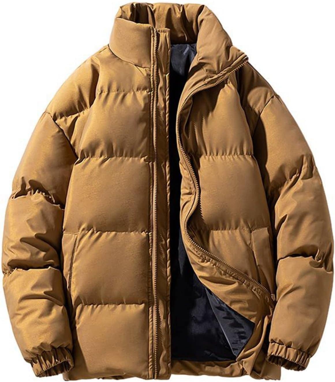 防寒コート ハイネック 中綿ブルゾン メンズ 保温ジャケット 分厚い 暖かい 大きいサイズ 20代 30代 かっこいい 長袖 お誕生日 プレゼント 真冬対応 アウター キャンプ 通勤通学