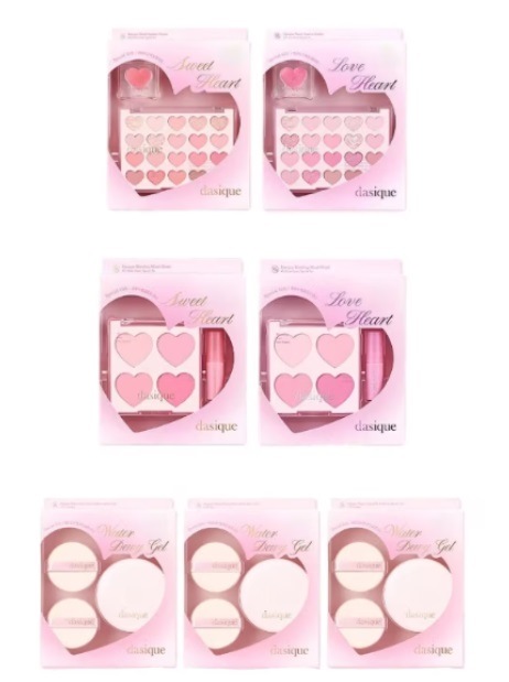 【スイートハート コレクション】 ムードシャドウパレット/ブレンディングムートチーク/ウォーターデューイジェルクッション