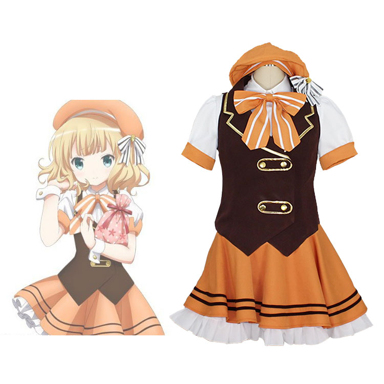 ご注文はうさぎですか 桐間紗路 シャロ メイド服 コスプレ衣装