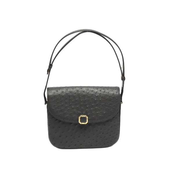 ハンドバッグ フルポイント 2WAY ブラック