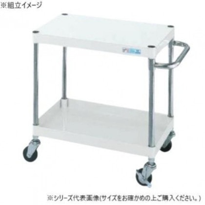 サカエ CSパールワゴン軽量タイプ パールホワイト CSP-6062LW
