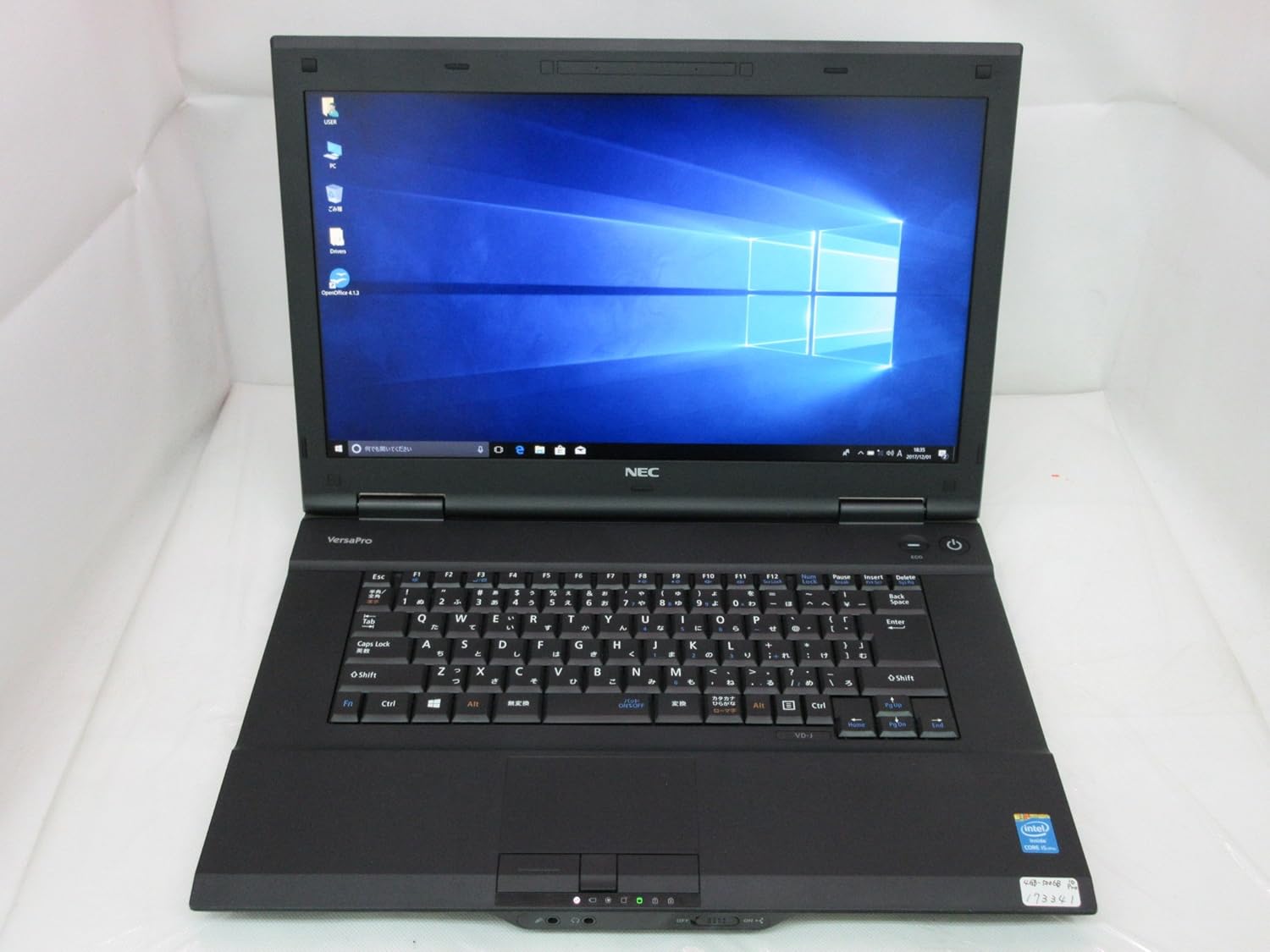 VersaPro タイプVD VK27M/D-J PC-VK27MDZNJノートパソコン Core i5 4310M 2.7GHz メモリ4GB 500GBHDD DVDスーパーマルチ Window