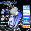 電気シェーバー 男性用 メンズ 水洗い mini超小型シェーバー 髭剃り LED電池残量表示 深剃り 回転式 電動髭剃り 電気カミソリ ミニシェーバー USB充電 防水 軽量 小型 コンパクト乾湿用