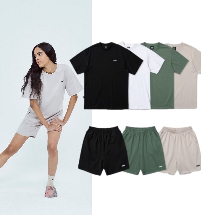 [SET] Club Team Fresh Setup 6色 新商品 韓国人気 男女共用 韓国ファッション マンツーマン シャツ 女性服 韓国スタイル 学生ファッション 肝節期 夏のファッション 新