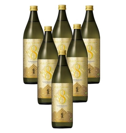 【送料無料】霧島酒造 芋焼酎 KIRISHIMA No.8 25度 900ml×6本