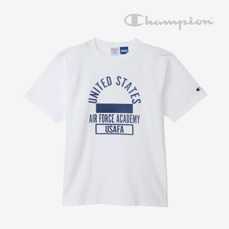 リバース ウィーブ ショートスリーブ Tシャツ USAFA/ホワイト（C3D306）