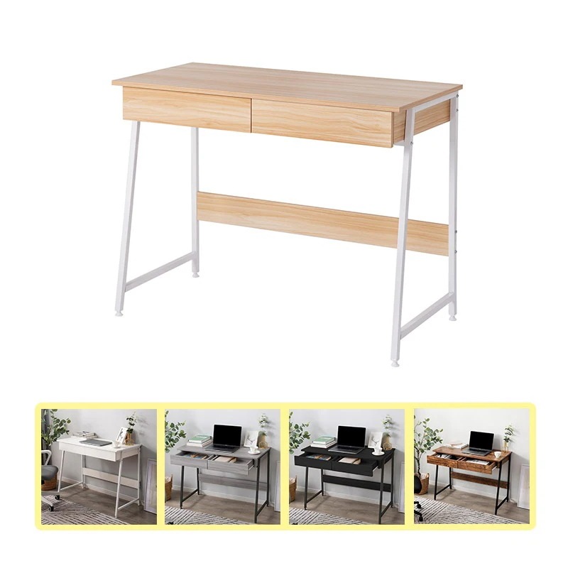 【国内即日発送】パソコンデスク　引き出し付き　幅100*奥48 パソコンデスク 木製 ミシン台 書斎机 学習机 勉強机 7,437円