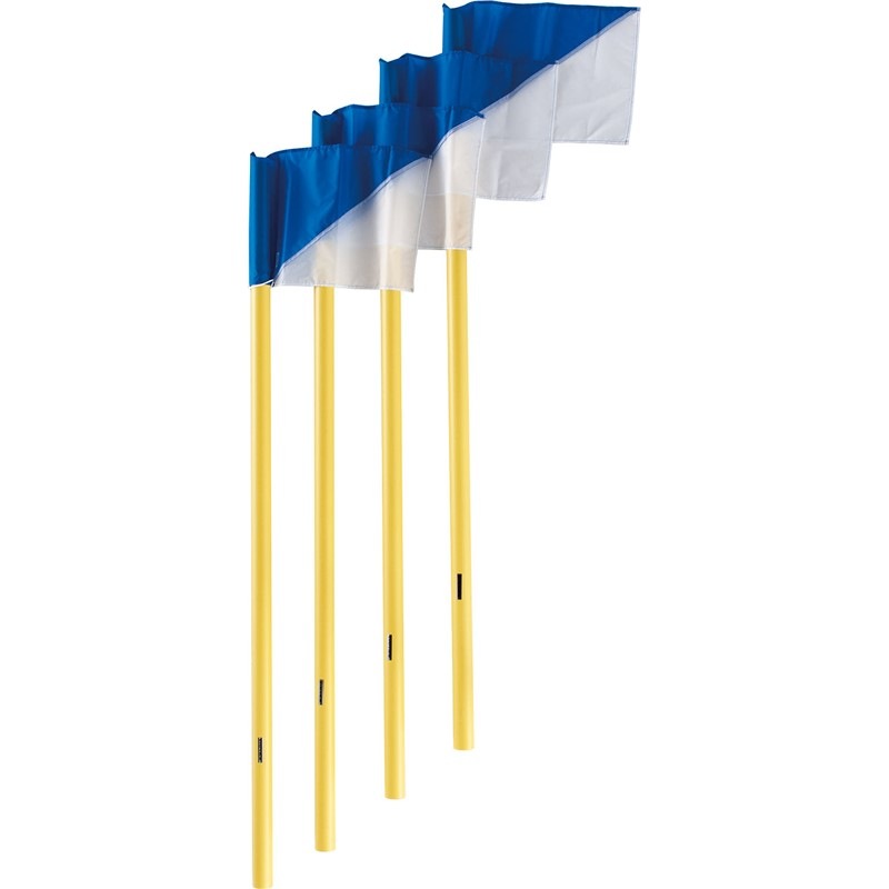 (代引き・個人宅・北海道・沖縄への配送不可) サッカーコーナーフラッグポール4ホンイリD サッカーグッズソノタ (eku034)