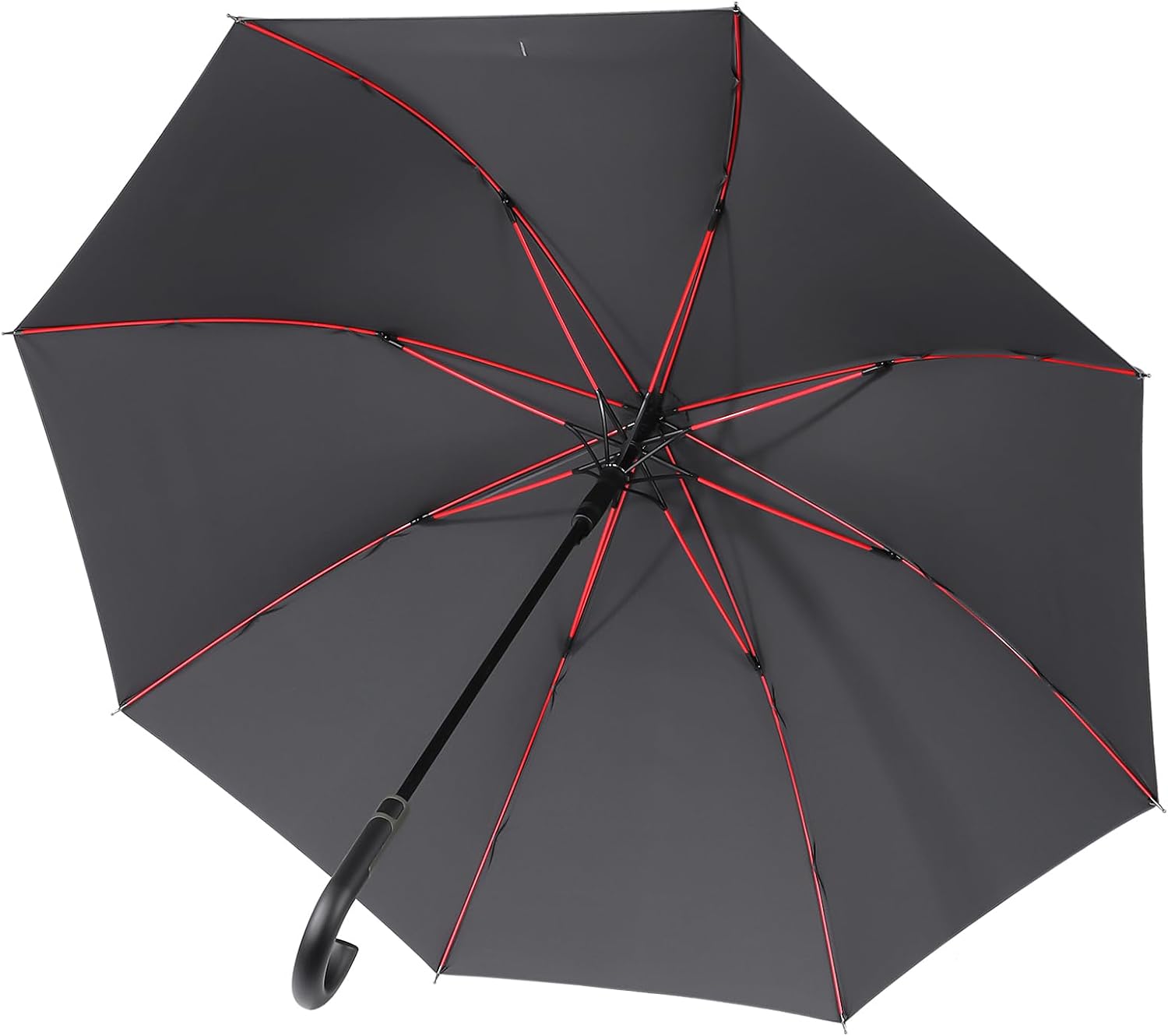 長傘 晴雨兼用 男女用 超軽量 豪雨台風対応 超撥水 耐風 丈夫 230T高強度グラスファイバー Teflon加工 直径110cm 収納ポーチ付き