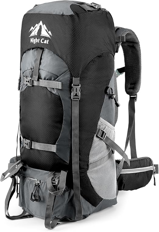 登山リュック バッグパッグ 大容量 70L 軽量 防災 登山ザック アウトドア ハイキング キャンプ サイクリング 旅行 多機能 撥水