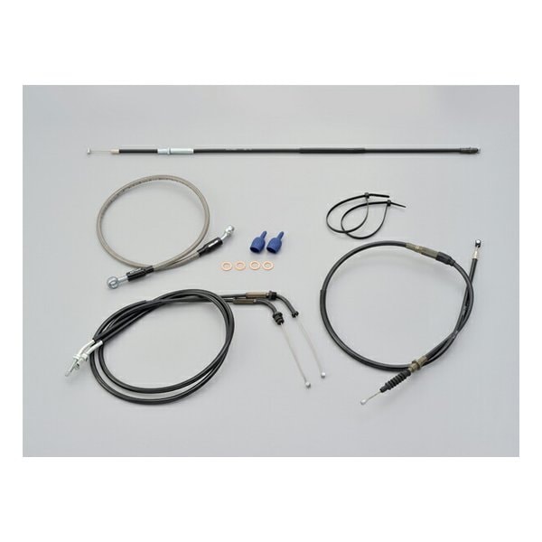 クラッチケーブル ショートケーブルセット SR系用 01 ブラック D93369