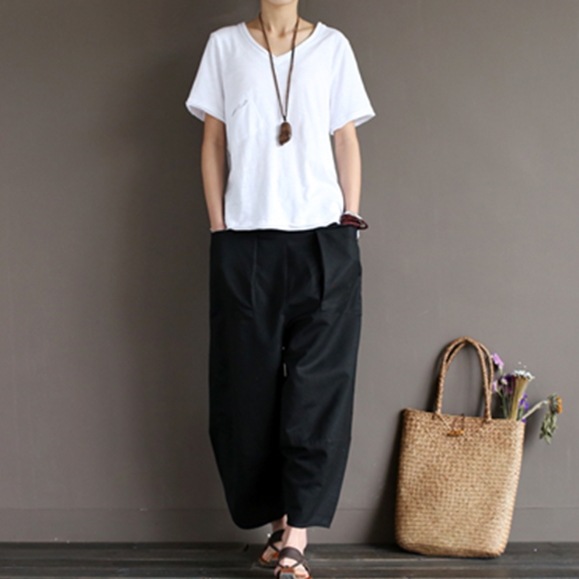 ボトムス パンツ カジュアルパンツ ワイドパンツ クロップドパンツ アンクルパンツ ウエストゴム ポケット かわいい 大人可愛い きれいめ シンプル カジュアル 大人 上品 おしゃれ かっこいい