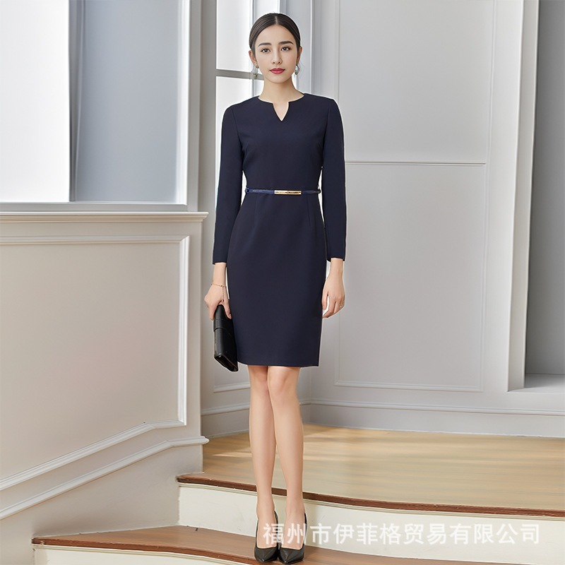 ハイグレードプロフェッショナルドレス2024夏スリム作業服事業部前払い品質作業服