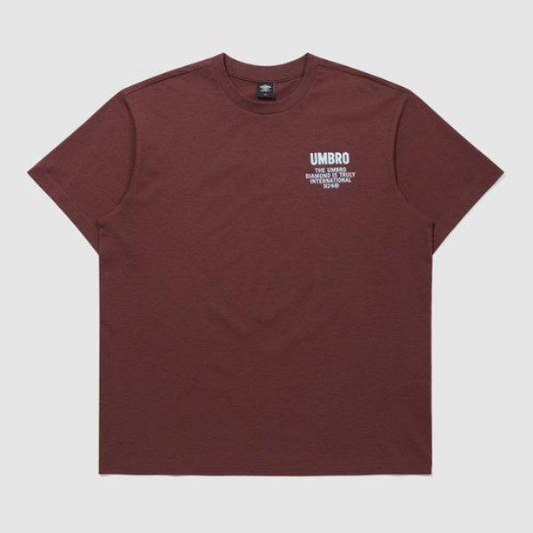 半袖Tシャツ JQS UQ121CRS32-CHO ポップラッシュ フレッシュグラフィック半袖Tシャツ / CHOCOLATE