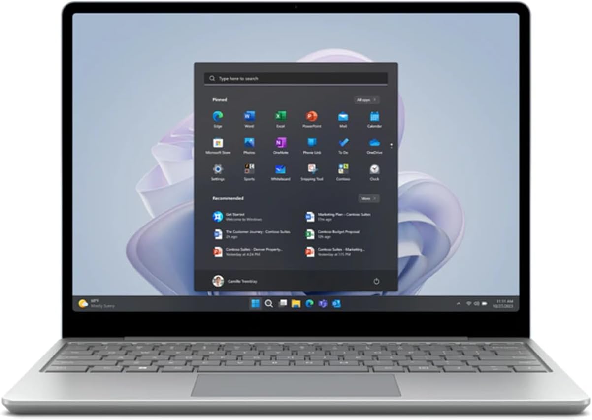 Office無し 法人向け Surface Laptop Go 3 Core i5 / 8GB / 256GB / プラチナ/Windows 11 XK3-00005