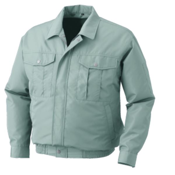 ポリエステル製長袖 空調服 [モスGR 5L]