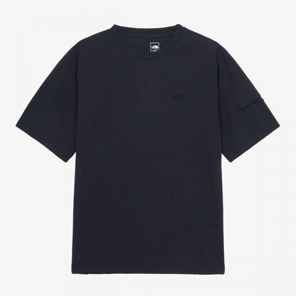 [ノースフェイス公式] NT7UR24A メンズファームショートスリーブ Tシャツ_ダークネイビー
