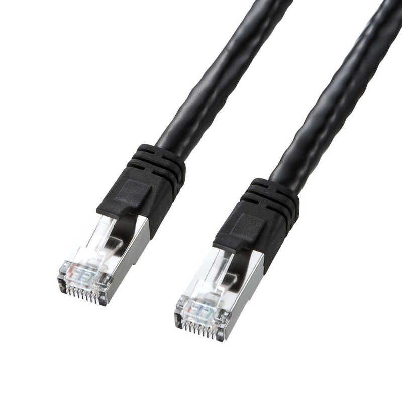 サンワサプライ　CAT6LANケーブル PoE対応(ブラック30m)　KB-T6POE-30BK