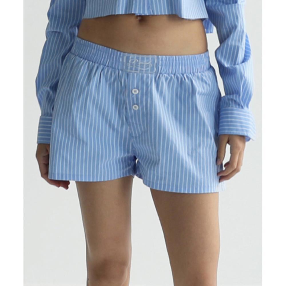 BADBLOOD Solid Boxer Blue Stripe w-srt24-028