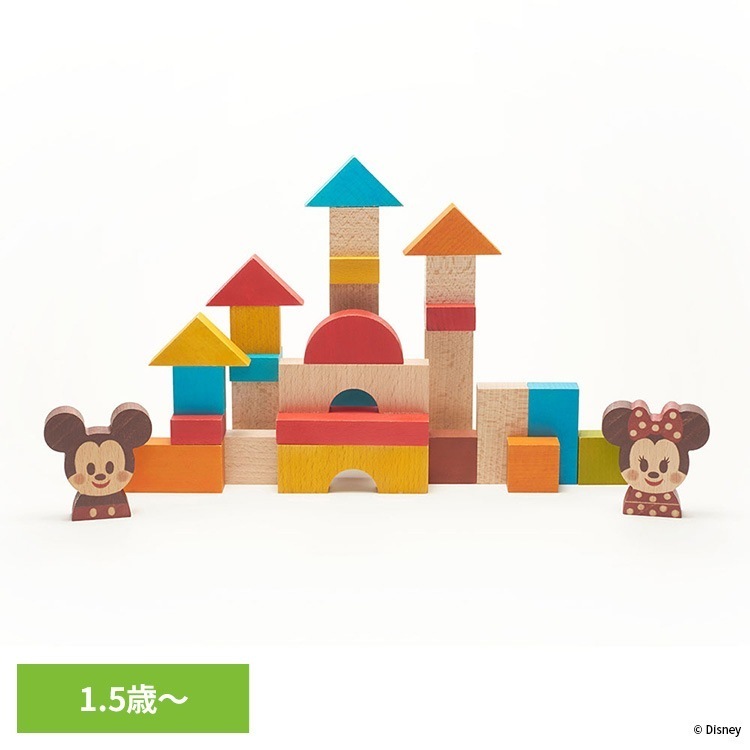 キディア つみき キャラクター KIDEA&BLOCK/ミッキー&フレンズ TYKD00301 DADWAY