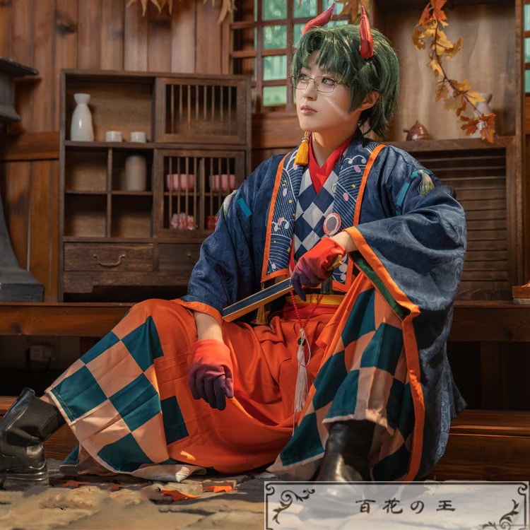 ES あんさんぶるスターズ 丑参り（前編） 蓮巳敬人 真白友也 朔間零 鬼龍紅郎 コスプレ衣装 コスチューム ハロウィン 装服 仮装