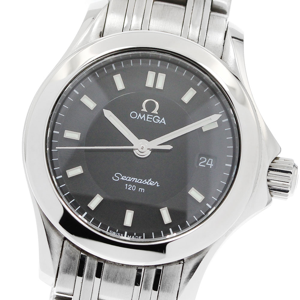 オメガ OMEGA 2581.52 シーマスター120 日本限定モデル クォーツ レディース _960147【中古】