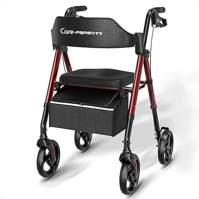 Care-Parents シルバーカー 赤 介護用 61U7kImXWzL._AC_UL210_SR210,