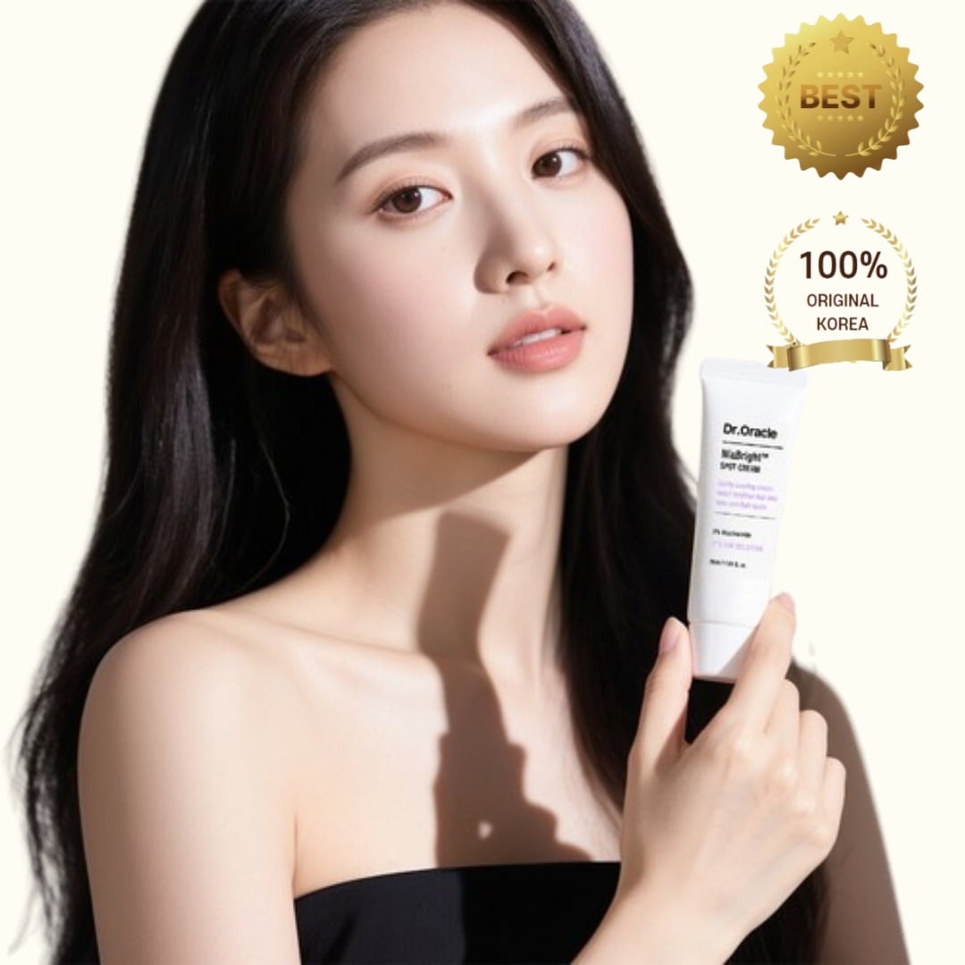 ドクターオラクル ナイアブライト スポットクリーム 30ml(シミソバカスをきれいに隠しお肌を白くみせてくれます,お肌のシミを見えにくくカバーします,汚れを落とすことで透明感のあるお肌に集中ケア・