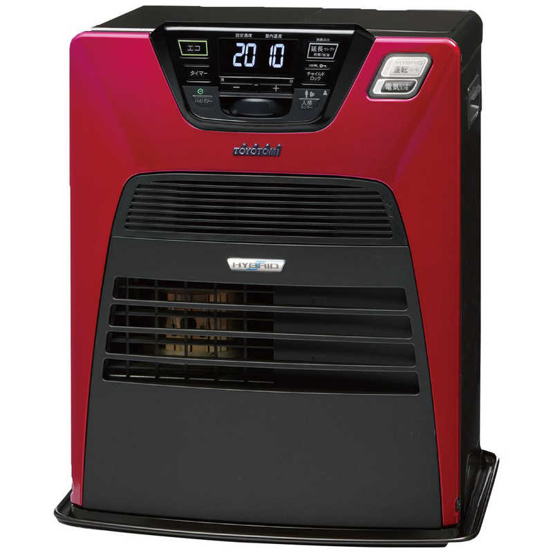 トヨトミ　石油ファンヒーター ［木造11畳まで /コンクリート14畳まで］　LC-SHB40N-R