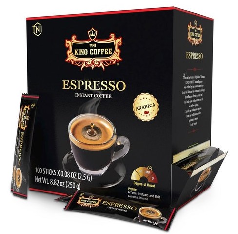 [el359] Iティーエヌアイキングコーヒー エスプレッソ インスタントコーヒー 2.5gx100p