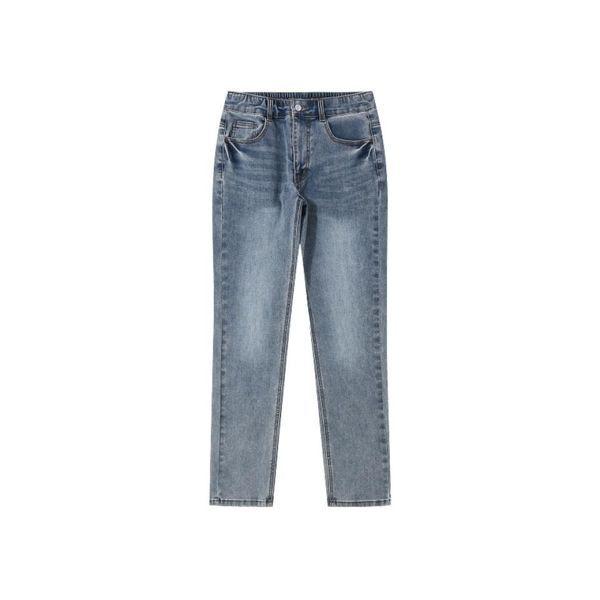 JR2DPU121 夏の共用ウォッシングストレートデニムパンツ_P423136872